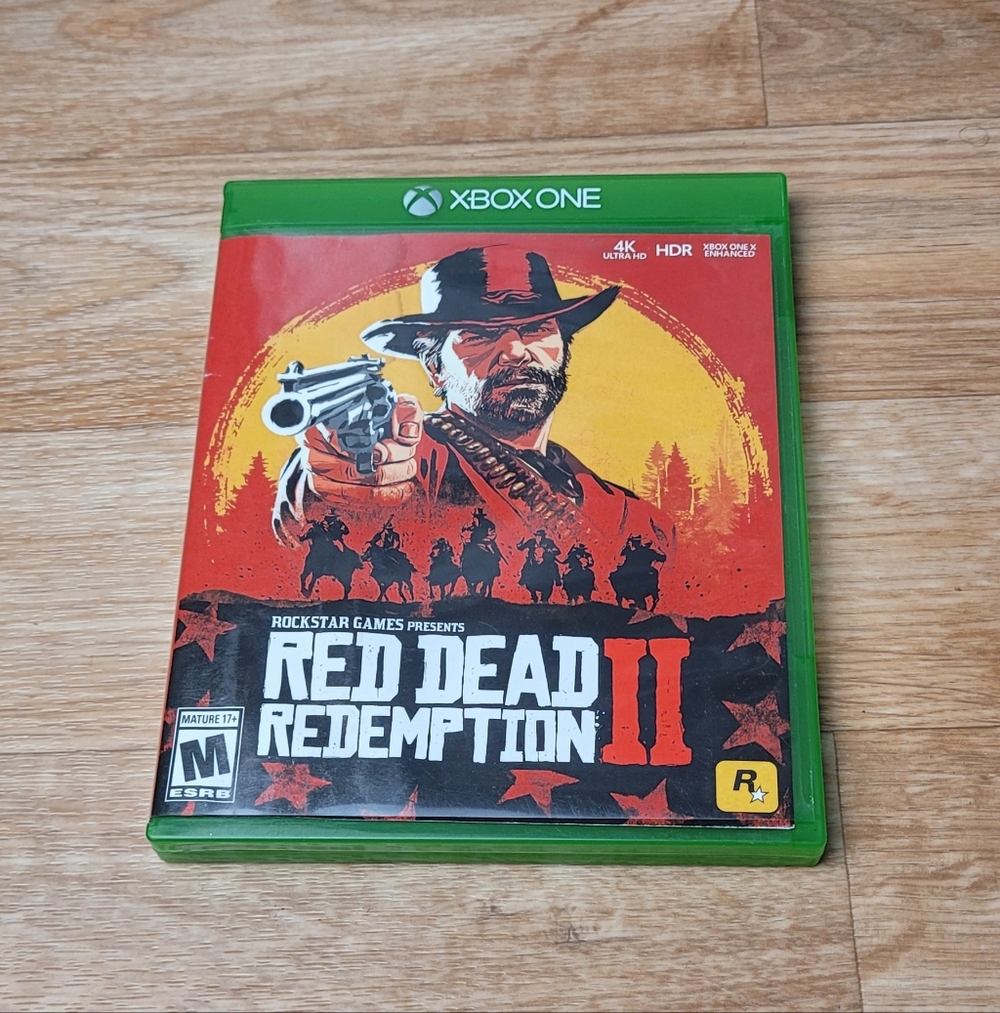 Microsoft Xbox One Red Dead Redemption II - Red & Yellow Cover